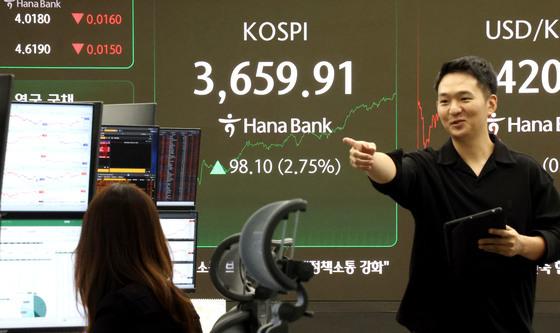 코스피, 장중 최고치 경신