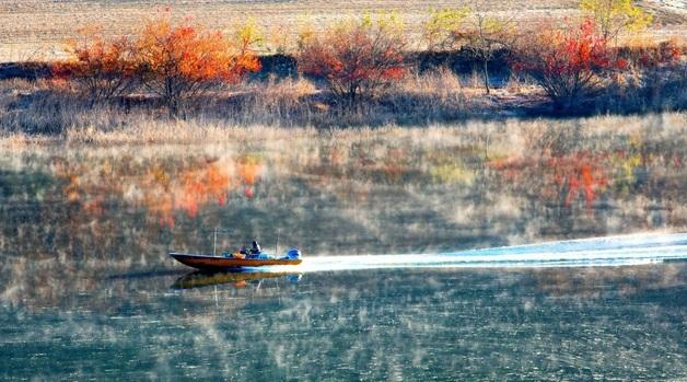 한 폭의 그림 같은 소양호