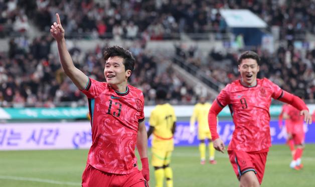 '이태석 결승골' 홍명보호, 가나에 1-0 승리