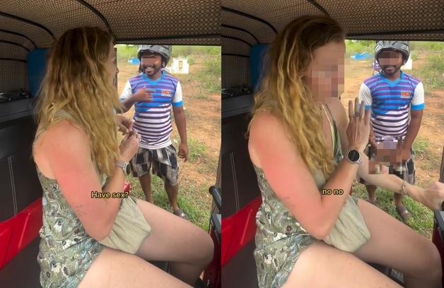 여성 관광객 쫓아가 "성관계 하자"…거절하자 바지 내린 스리랑카 남성[영상]