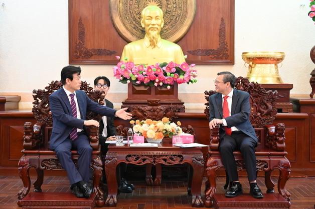 조규일 진주시장, 베트남 껀터시장 만나 문화·스포츠 교류 협력