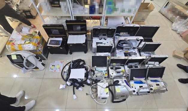 불법 의료기기 밀반입해 뷰티샵 등 판매…수억 챙긴 일당 검거