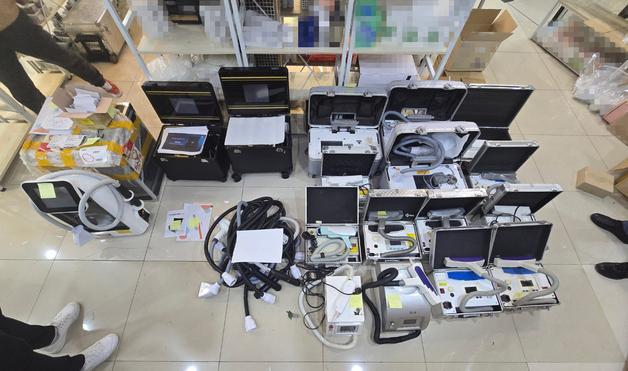 불법 의료기기 밀반입해 뷰티샵 등 판매…수억 챙긴 일당 검거