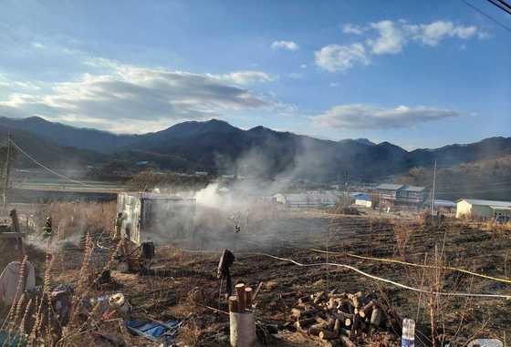 "화목난로 취급 주의"…건조한 날씨 속 전국 곳곳 화재(종합)