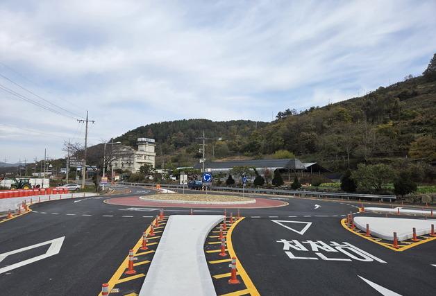진주시, 차량 정체 해소 '회전교차로' 확대 설치