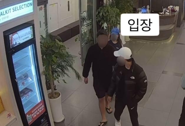 매장서 무전취식, 비상구·출입문 '각개 도주'…먹튀 3인조 싹 찍혔다