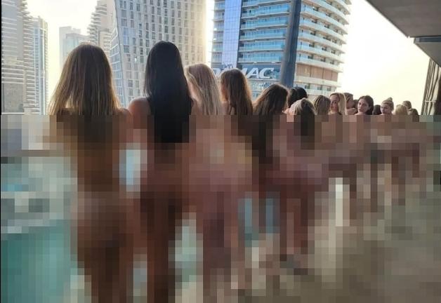두바이 고층 아파트 발코니서 집단 누드 촬영…여성 모델 20명 체포