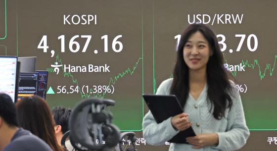 코스피 4167 안착