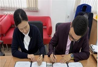 '청년 월드클래스' 나해리 대표, 카자흐스탄서 '온라인 스쿨' 전파