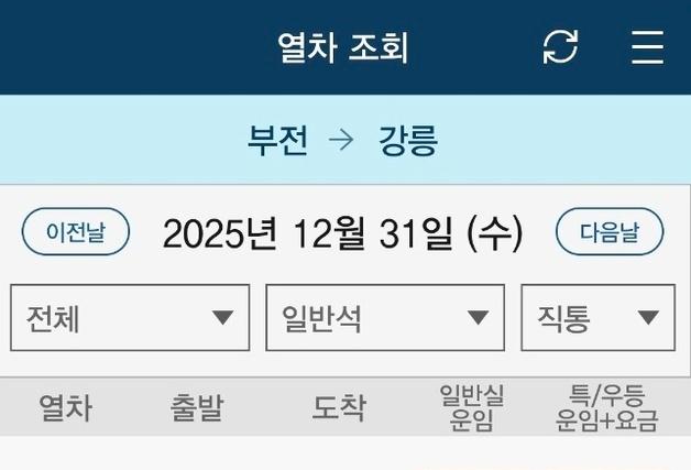 "해운대 아닌 경포서 해맞이"…동해선 첫 KTX '부산발' 예매 전쟁