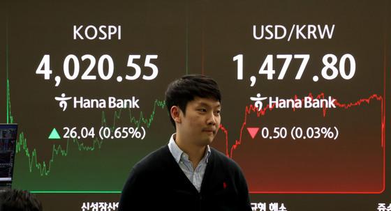 코스피 4020대 상승 마감