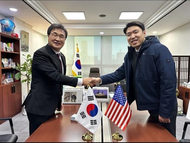김대식 의원, 美 테드 크루즈 측과 회동 "안보·경제 공조하고 조선업 협력"
