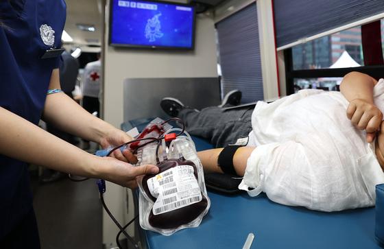 경남 혈액 보유량 5.2일→3.3일…나흘 만에 1.9일분 급감