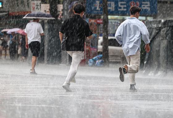 양산 호우주의보 해제…부산·경남 예상강수량 5~40㎜