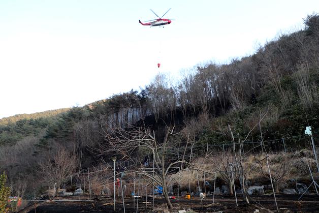 하동군, '격자 임도망·헬기 확충·전문 조직' 산불 대응