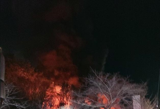 시설물 ‘불티’ 튀어 커진 광양·기장 산불…전체 원인의 31% 