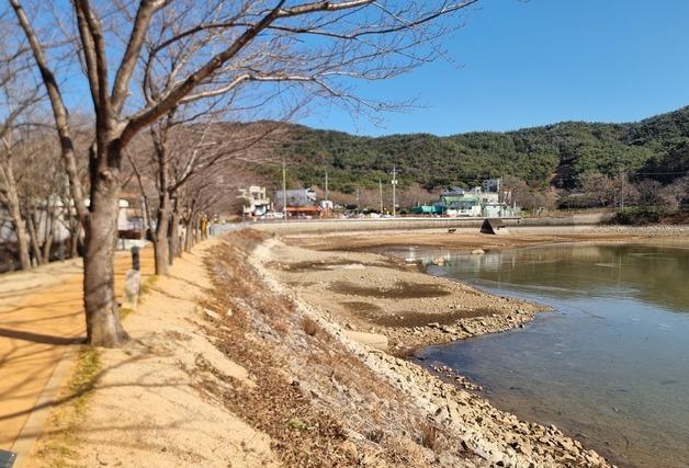 부산서 보기 드문 '결빙'…'겨울 가뭄' 겹쳐 담수량 '뚝'