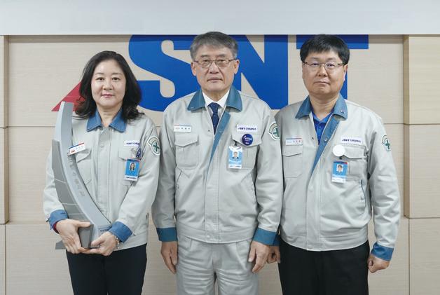 SNT다이내믹스 '1억달러 수출탑' 전수식 