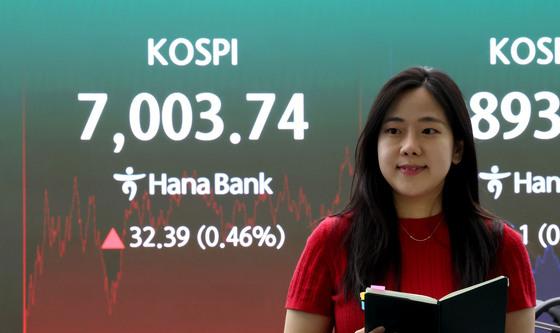 7000선 탈환한 코스피