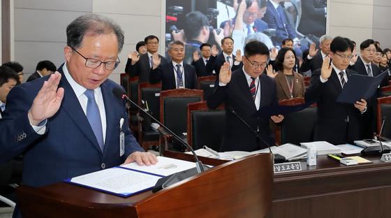 국회 교육위, 6개 시도교육청 국감…경남 허위보고·교권·부실급식 집중 질타(종합)
