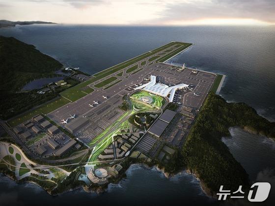 '가덕신공항 공사비 증액' 두고 지역 시민사회 같은 날 찬반 기자회견