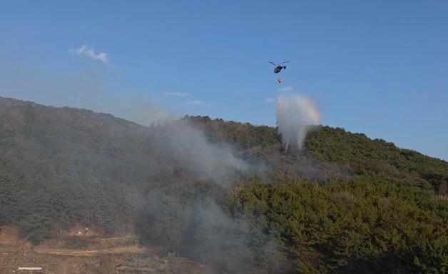 창원 의창구 산불 1시간 만에 진화…한때 대응 1단계(종합)