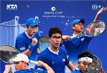 권순우·정현 출격…한국 테니스, 7~8일 부산서 아르헨 상대