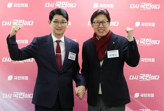 野 부산시장 후보에 현역 박형준…"주진우 측 이의제기 없어"