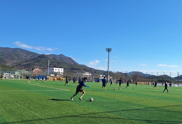 하동군 "올해 전지훈련 선수단 유치 4만명 목표…경제효과 100억 이상"