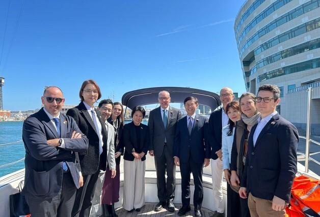 부산항-바르셀로나항, 자매항 협약 체결…"북아프리카 권역 진출지원"