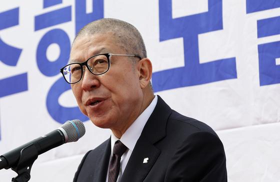 부산시장 후보 선출 박형준 "보수·시민 대통합으로 승리 이끌겠다"