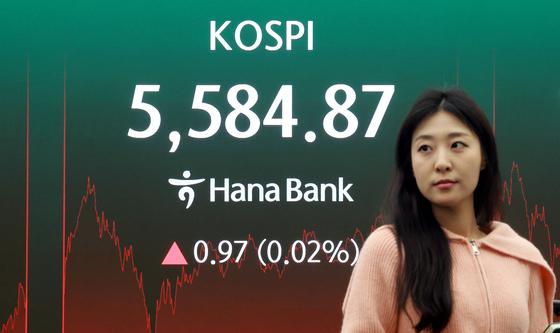 하락 출발한 코스피 '상승 마감'