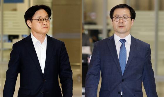 방미 마치고 귀국하는 김정관·여한구