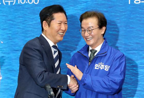 정청래 "재보선, 전 지역 공천" 거듭 강조…조국 조준