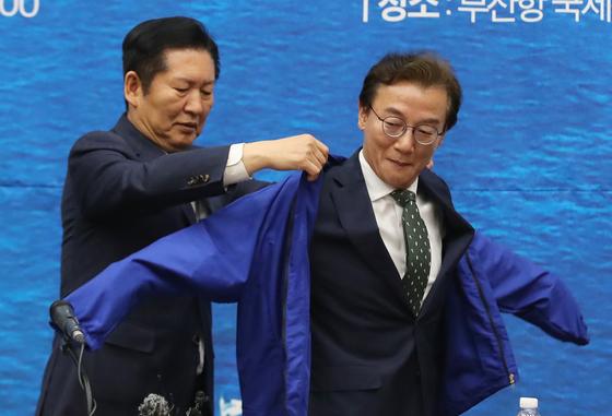 정청래, 하정우 수석 부산 북갑 출마 띄우기…"재보선은 전략공천 원칙"