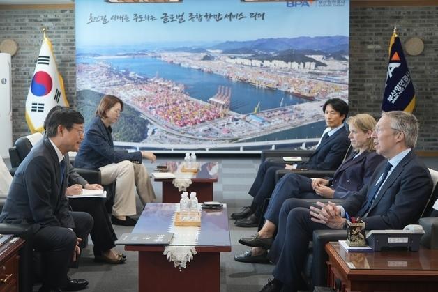 네덜란드 대사, 부산항 찾아 친환경·콜드체인 물류협력 논의