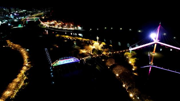 의령군, 에너지 수급 불안정에 관광지 조명 일시 소등