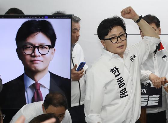한동훈 "하정우, TV토론 제의 거절했다 들어…당당히 응해야"