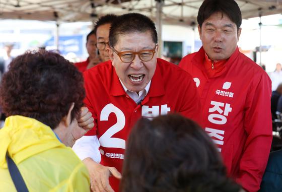 박형준 "李정권 폭주 막아야…혁신 균형발전으로 격차 해소"