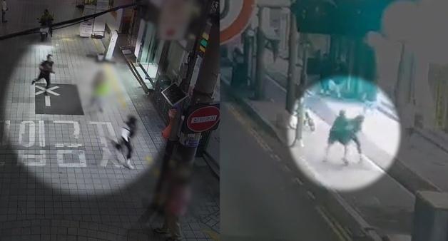 두 차례 경찰 검문 뿌리치고 도주한 수배자…시민이 붙잡았다