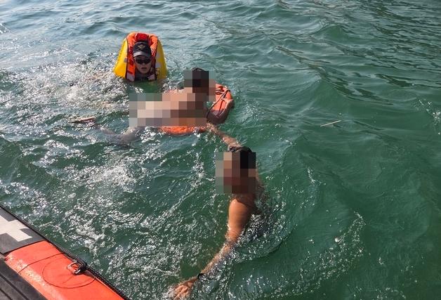 해운대해수욕장서 구명조끼 없이 물놀이하던 10대 표류…해경 구조