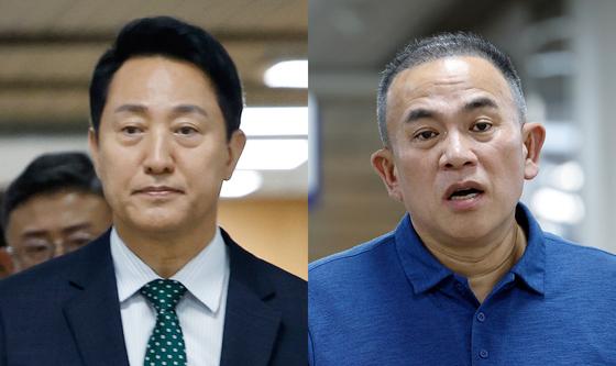 법정 향하는 오세훈·명태균