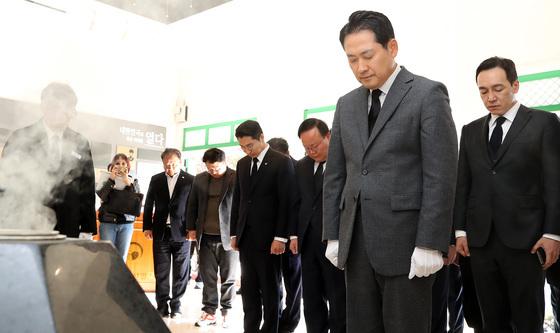 장동혁 대표, 국립신암선열공원 단충사 참배