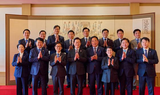 이재명 대통령, 대전·충남 국회의원 오찬 간담회