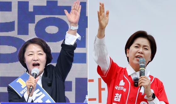 6·3지방선거 시작, 지지 호소하는 추미애·양향자
